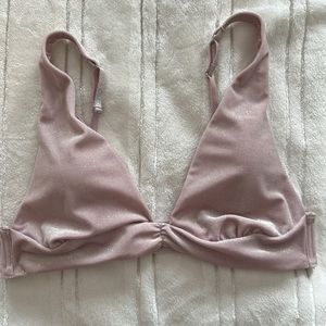 VS Light Pink w/ Shimmer Bralette - NWOT